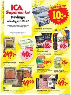 Förhandsgranska reklamblad Kävlinge från butik ICA Supermarket gäller från 23/03/2026