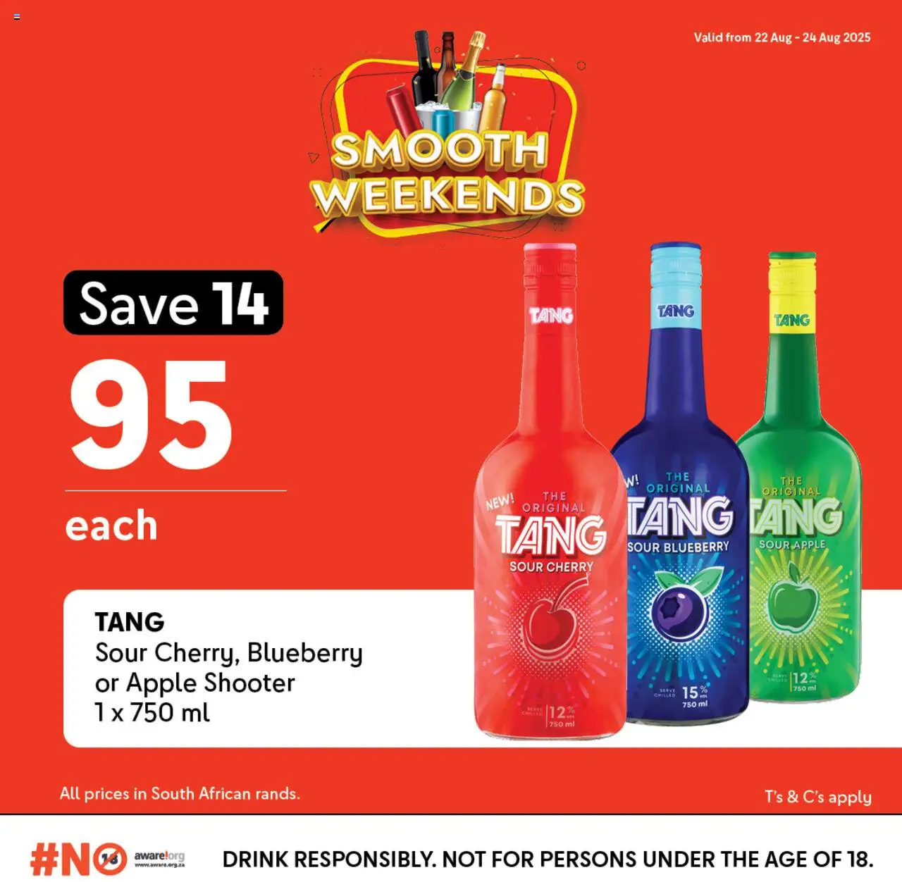 Makro Smooth Weekends from 22/08 - 24/08/2025 > Promotions