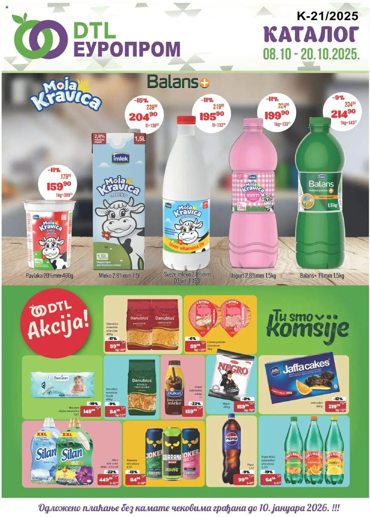 Europrom katalog važi od 08.10.2025 - stranica 1