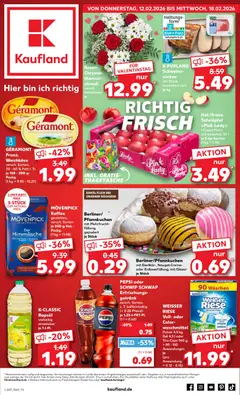Vorschau von dem Prospekt des Geschäftes Kaufland, gültig ab dem 12.02.2026