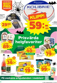 Förhandsgranska reklamblad Aktuella reklamblad Coop Forum från butik Coop Forum gäller från 27/10/2025 | Sida : 10