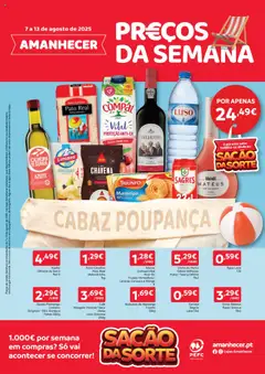 Pré-visualização do folheto da loja Amanhecer válida a partir de 07/08/2025