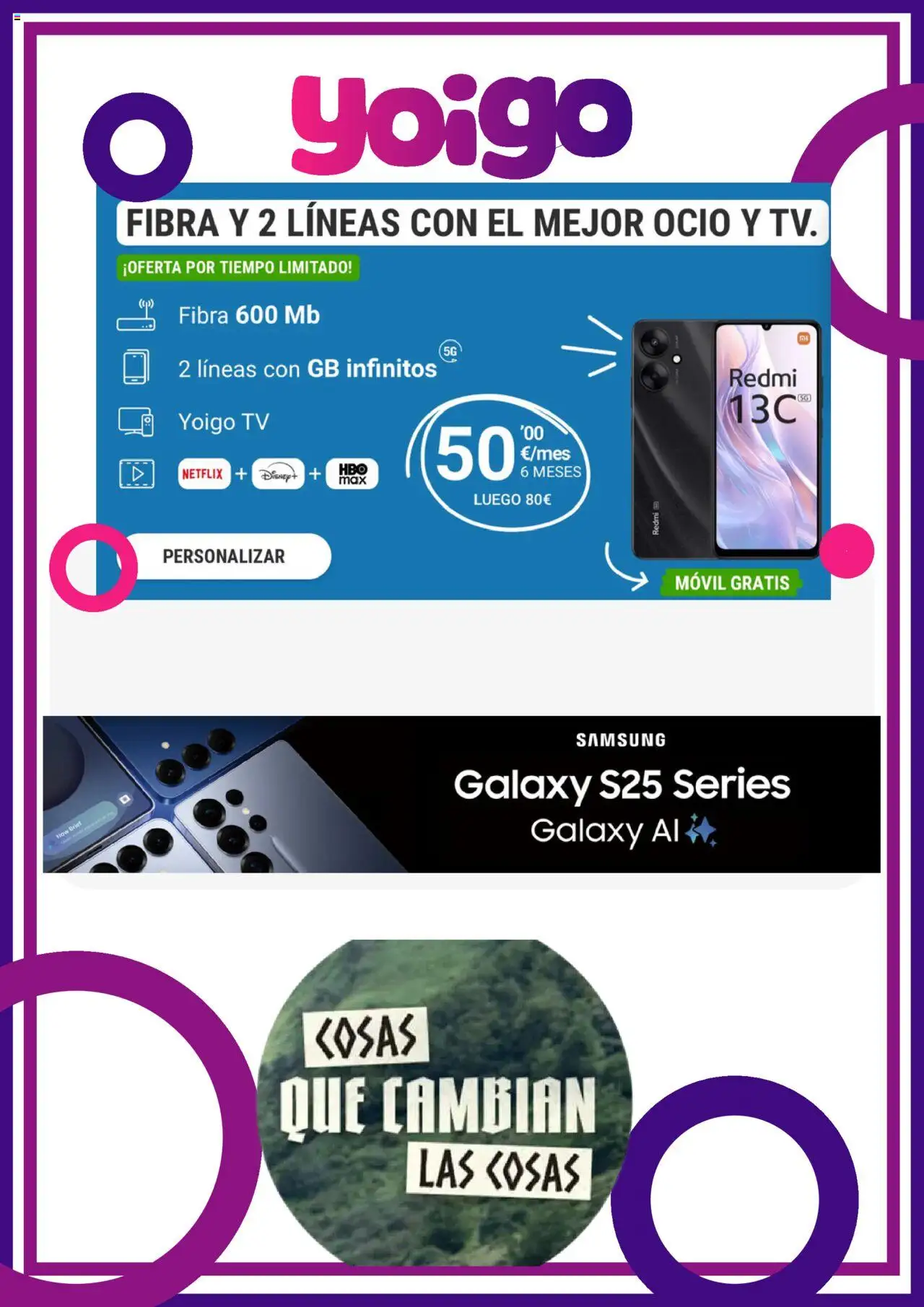 Yoigo Ofertas 14/09 - 14/10/2025 (folleto)