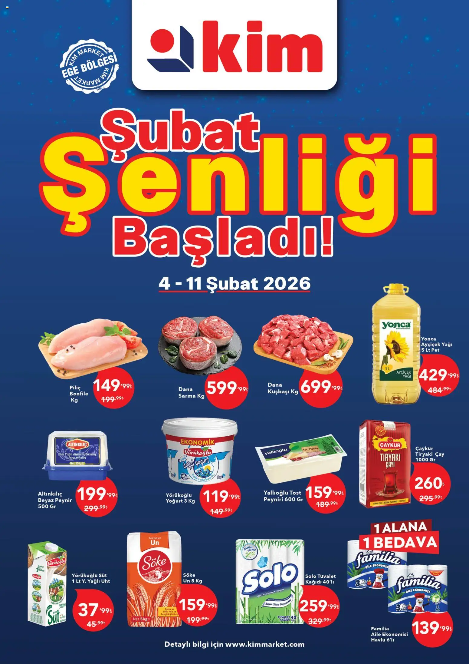 Kim Market Katalog - Ege Insert 04.02.2026 - Broşürünün önizlemesi
