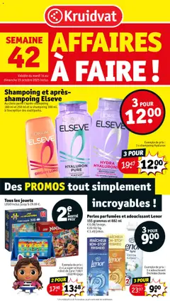 Prévisualisation de Folder de la semaine 42 du magasin Kruidvat formulaire valide 14/10/2025