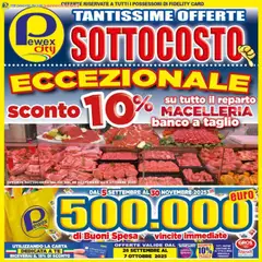 Anteprima dell'opuscolo Volantino City dal negozio Pewex valido da 26/09/2025