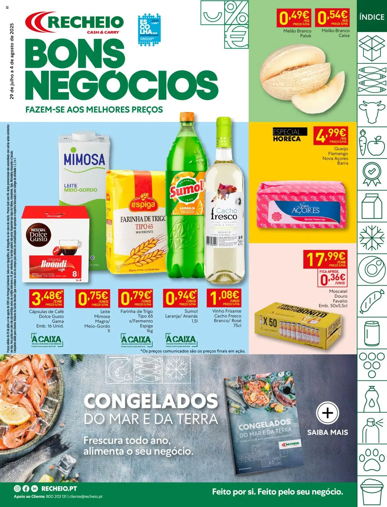 Recheio Folheto de 29/07/2025 - catálogo esta semana - página 1