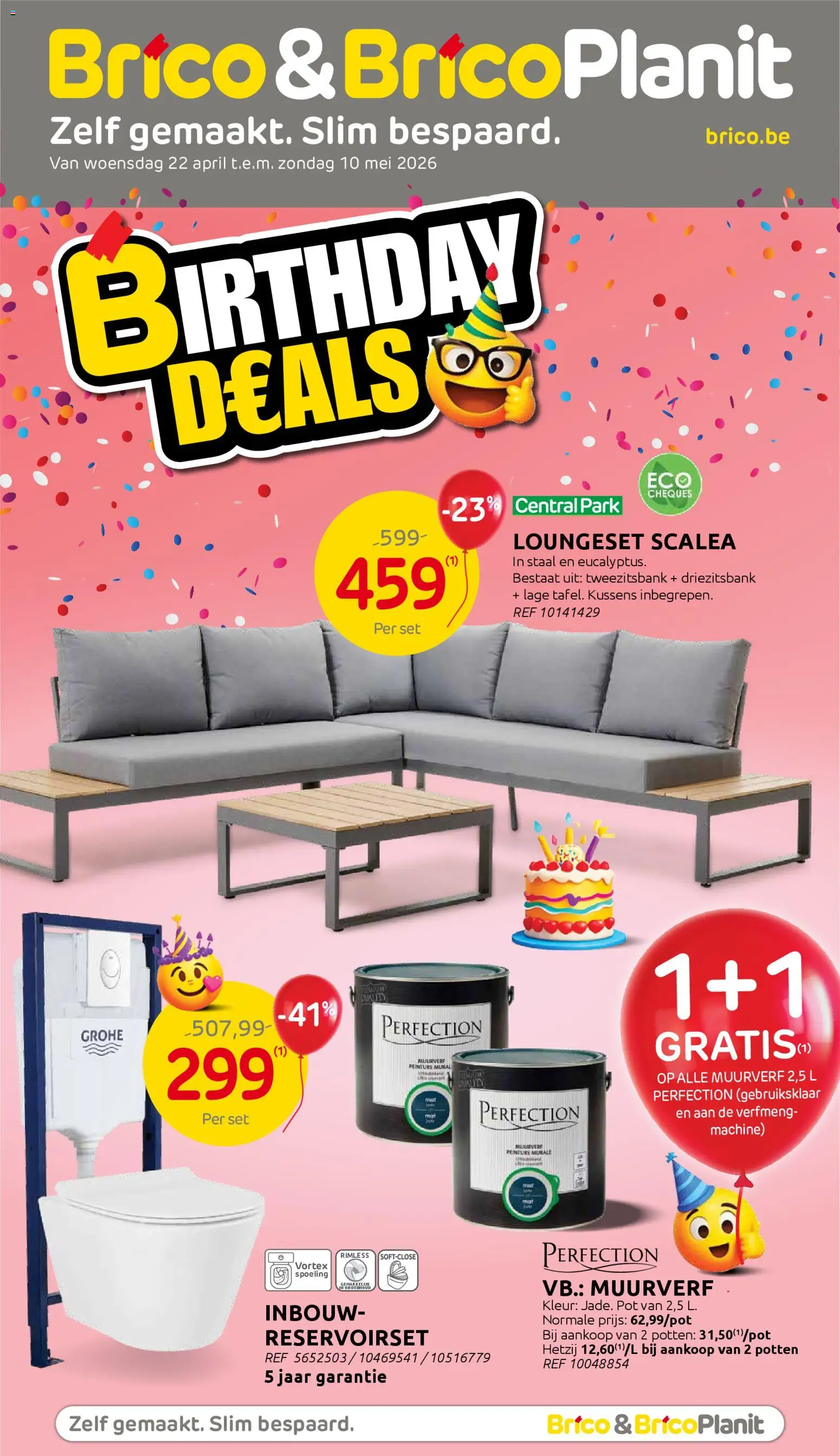 Voorbeeld van Brico Folder van winkel Brico geldig vanaf 22/04/2026