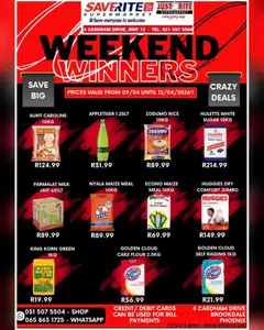 Preview of Saverite flyer valid from 09/04/2026