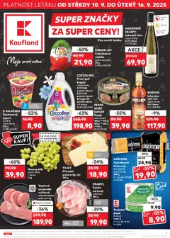 Náhled nabídky: Kaufland Leták - Praha 4 platný od 10.09.2025