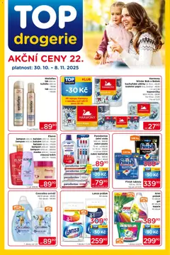 Náhled nabídky: Top drogerie Leták platný od 30.10.2025