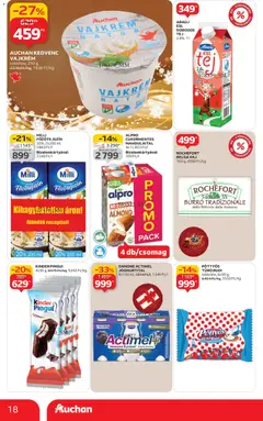 Auchan - Akciós újság Auchan megtekintése, amely érvényes 2025.12.11.-től | Oldal: 18
