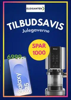 Eksempel på tilbudsavis Tilbudsavis fra butik Elgiganten gyldig fra 02/12/2025