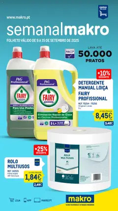 Pré-visualização do folheto da loja Makro válida a partir de 09/09/2025