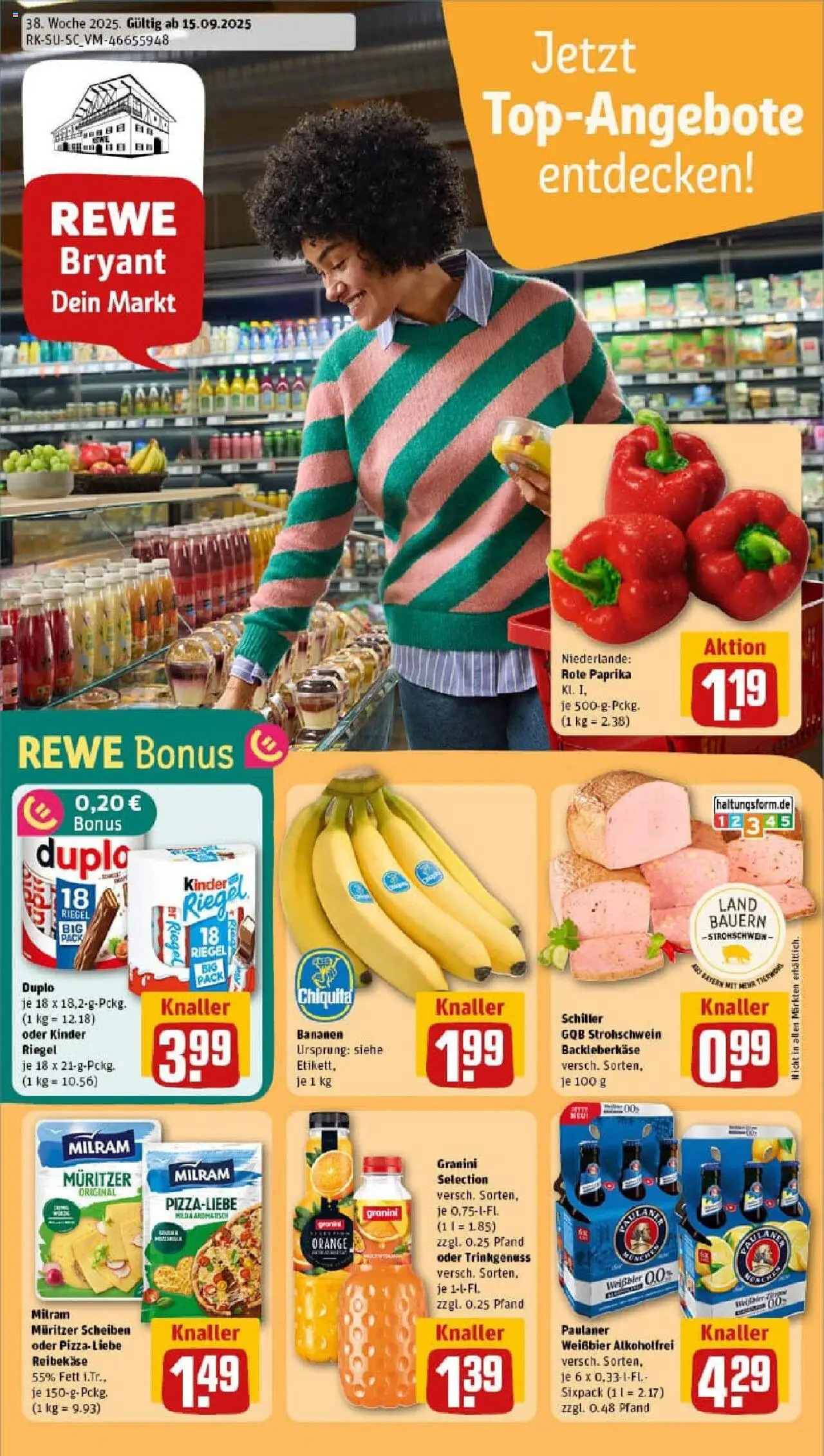 REWE Prospekt ab 14.09.2025 nächste Woche - Prospekt Icking	