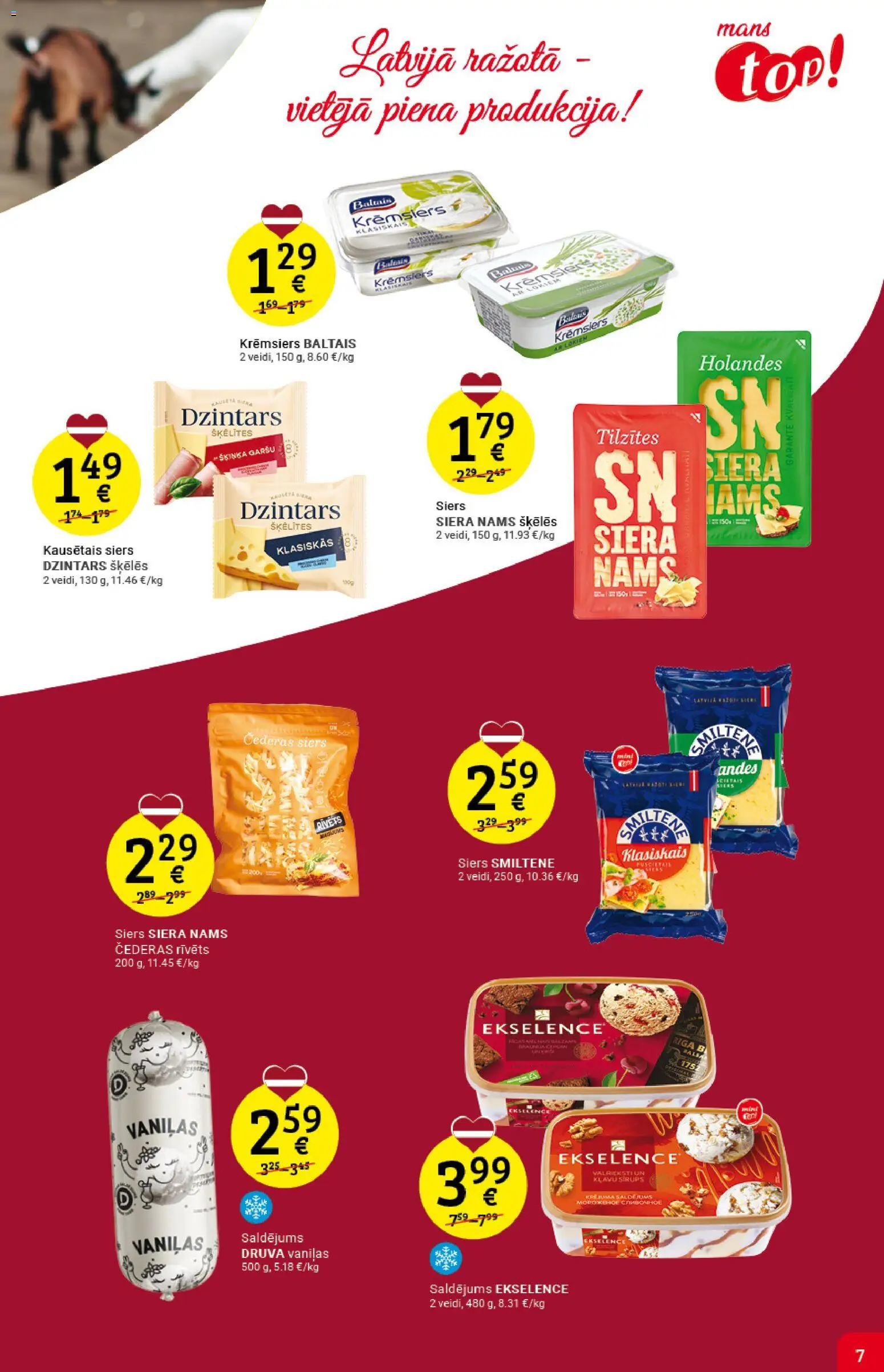 Skatīt Top! akciju bukletu, derīgs no 2026.01.07