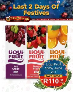 Preview of Take n Pay flyer valid from 23/12/2025