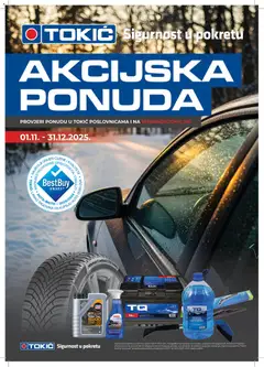 Pregled letka Katalog trgovine Tokić vrijedi od 01.11.2025