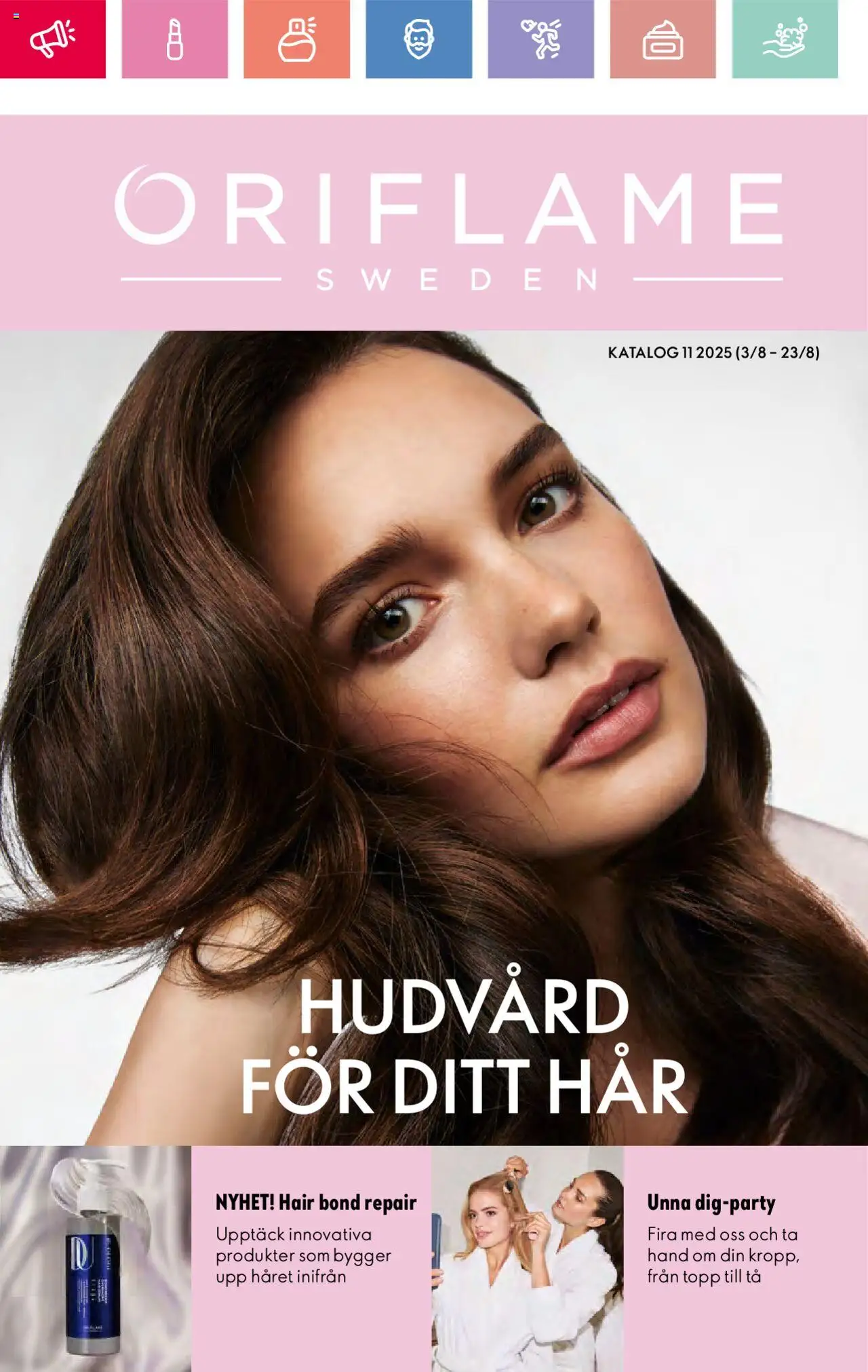 Katalog Oriflame 11/25 är giltig 03/08 2025 > Veckans Erbjudanden gäller från 03/08/2025 till 23/08/2025 sidnummer 1 - Topp