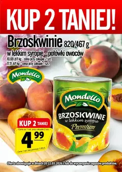Pogląd gazetki "Prim Market promocja - Brzoskwinie W Lekkim Syropie - Połówki Owoców" ze sklepu Prim Market ważnej od 20.03.2026