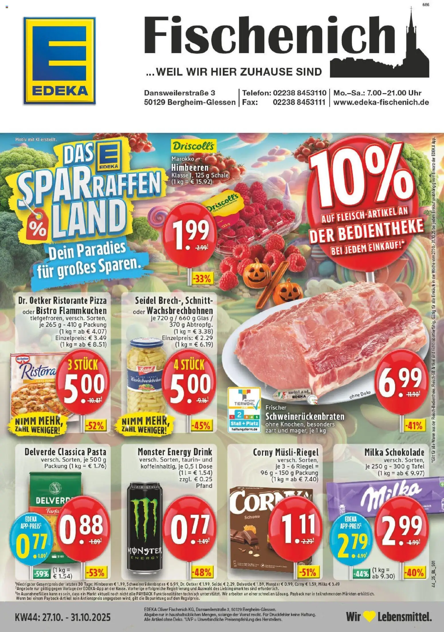 Vorschau von dem Prospekt des Geschäftes Edeka, gültig ab dem 26.10.2025