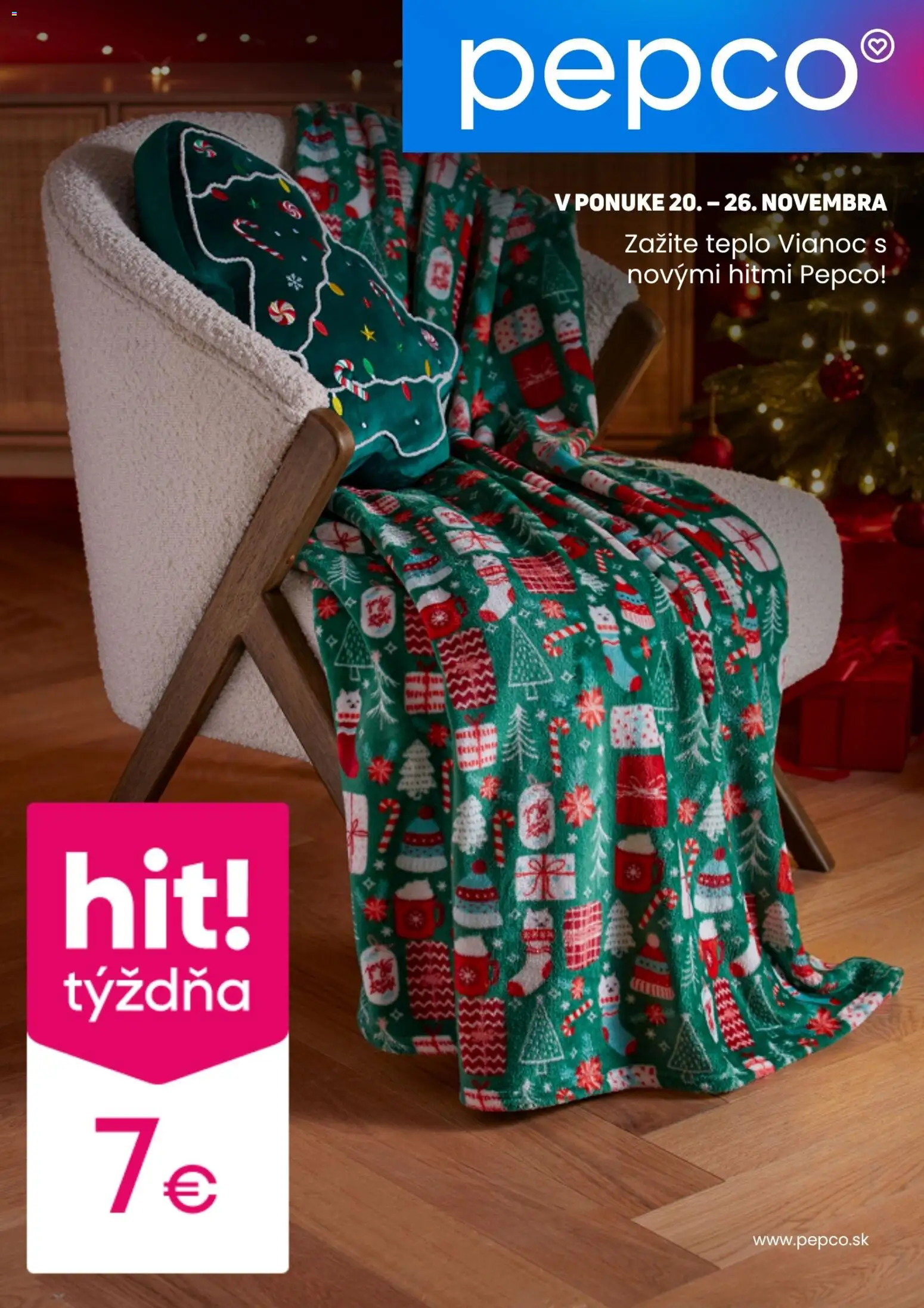 Náhľad Pepco letáku platného od 20.11.2025
