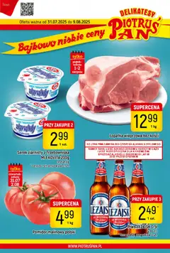 Pogląd gazetki "Gazetka" ze sklepu Piotruś Pan ważnej od 31.07.2025