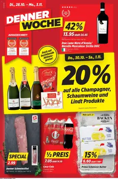 Vorschau des Merkblatts Aktionen vom Shop Denner gültig von 28.10.2025 bis 03.11.2025