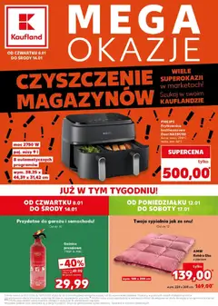 Pogląd gazetki "Mega okazje" ze sklepu Kaufland ważnej od 08.01.2026