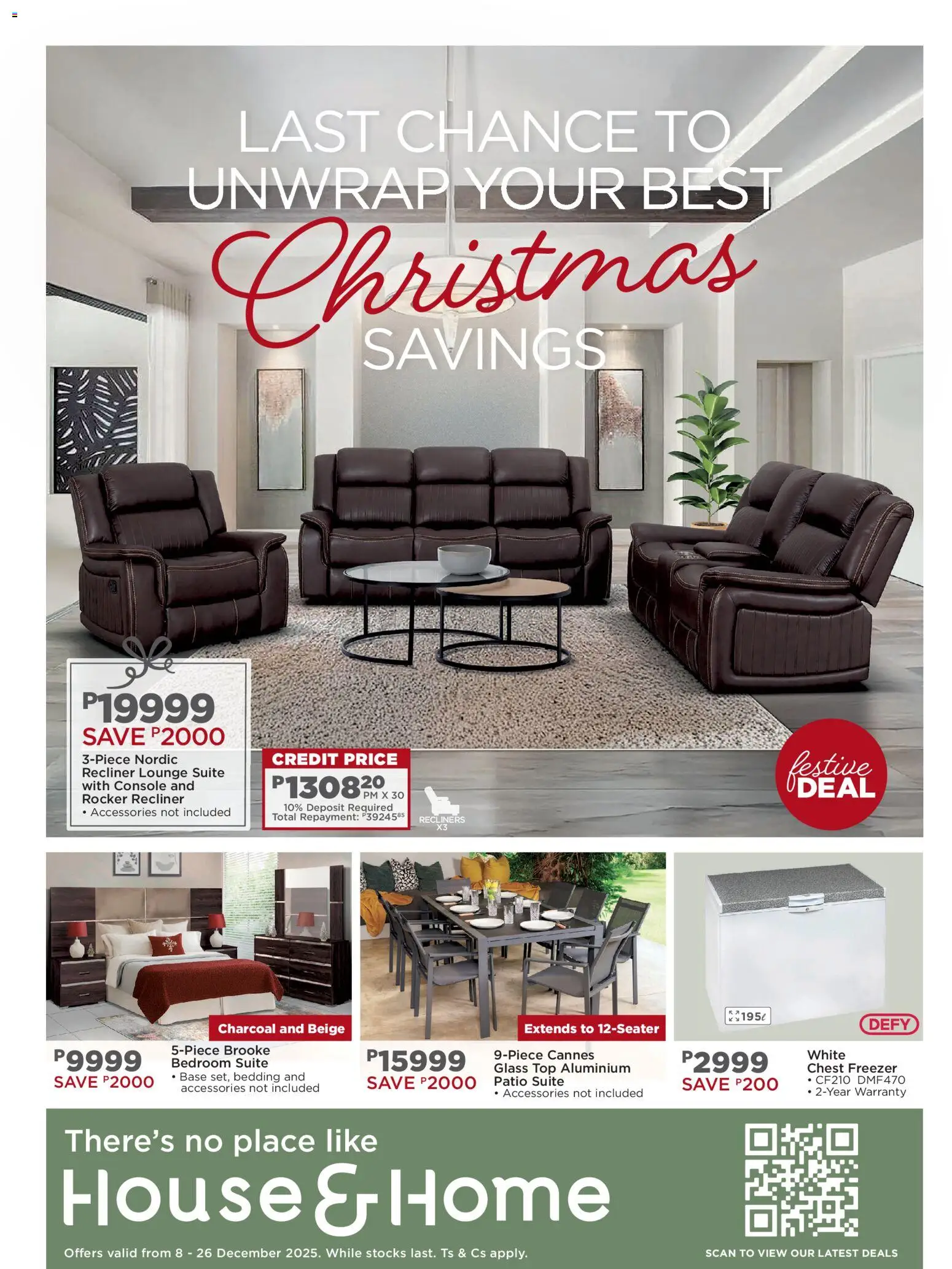 Preview of House and Home flyer valid from 08/12/2025