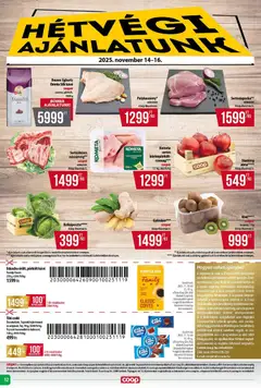 COOP Szolnok - Akciós újság COOP Szolnok megtekintése, amely érvényes 2025.11.13.-től | Oldal: 12