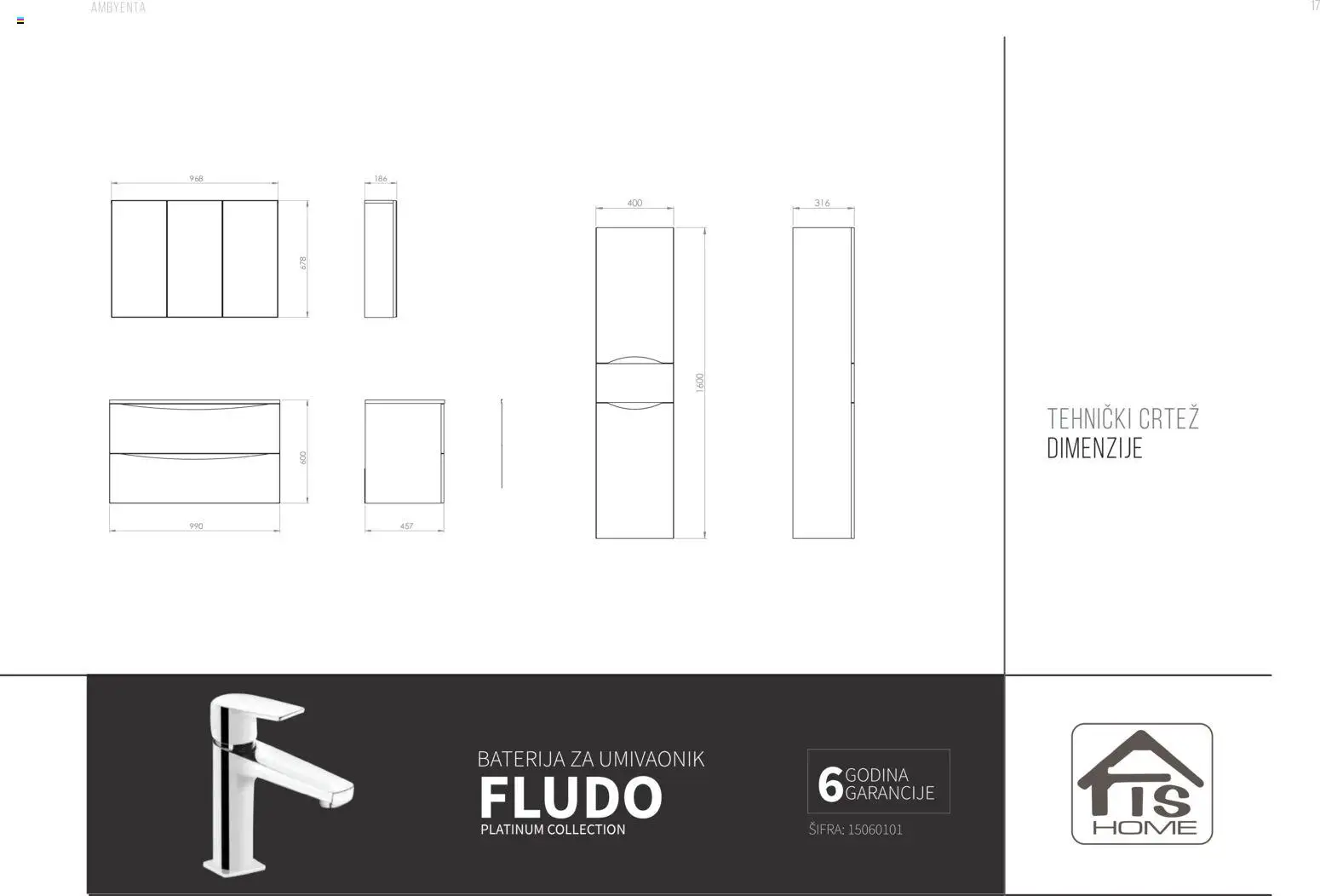 Pregled letka Katalog Kupaonski namještaj trgovine AMBYENTA vrijedi od 2025.10.01