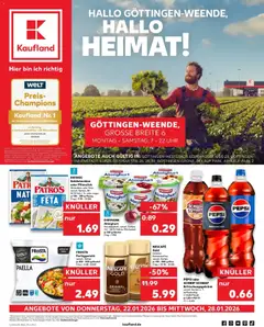 Vorschau von dem Prospekt des Geschäftes Kaufland, gültig ab dem 22.01.2026