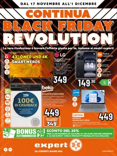 Anteprima dell'opuscolo Black Friday dal negozio Iperal valido da 17/11/2025
