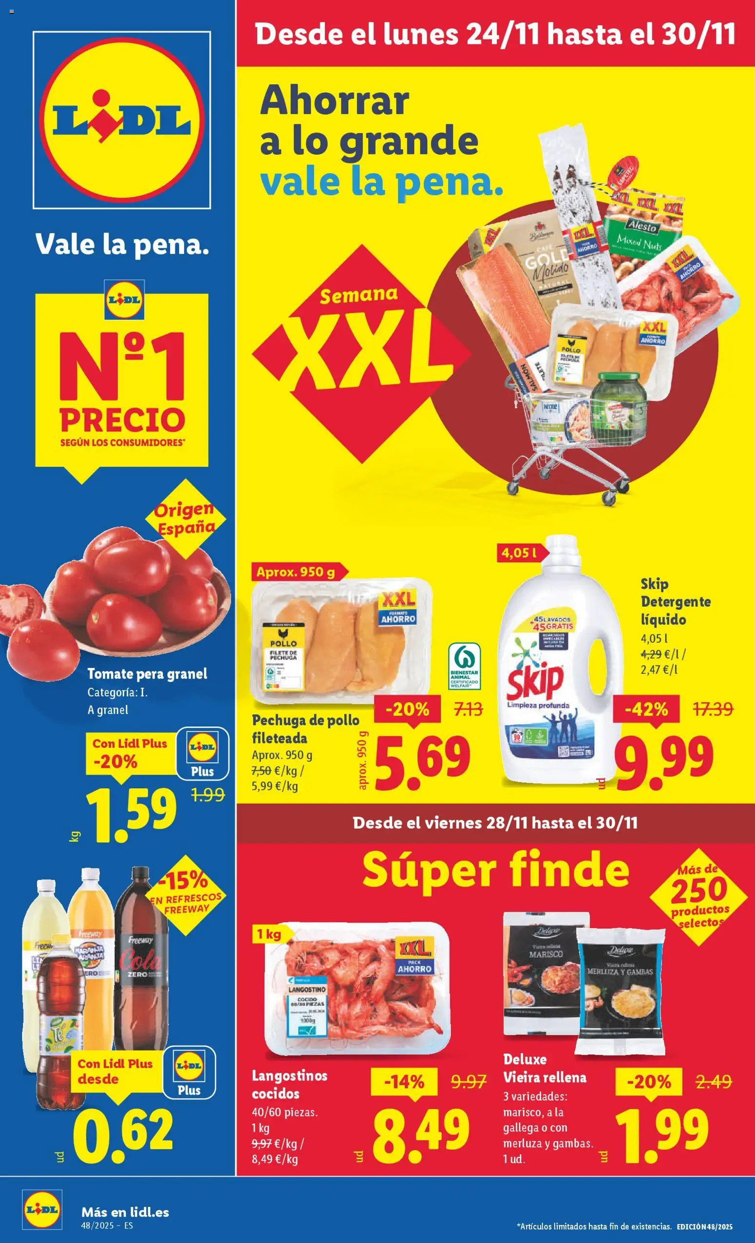 Vista previa del folleto de la tienda Lidl válido desde el 24/11/2025 