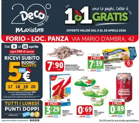 Anteprima dell'opuscolo Decò volantino MaxiStore Forio dal negozio Decò valido da 09/04/2026