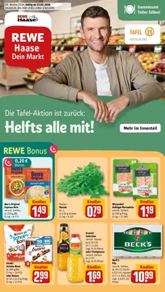 Vorschau von dem Prospekt des Geschäftes Rewe, gültig ab dem 22.02.2026