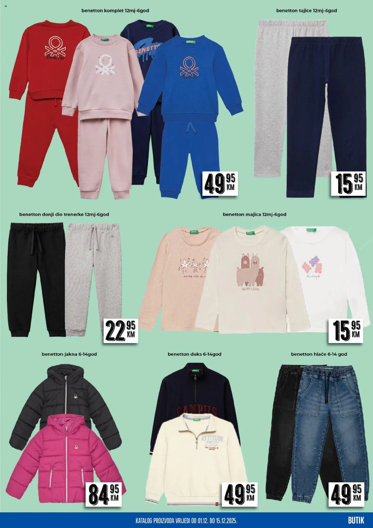 Pregled letka Katalog trgovine Prodex vrijedi od 2025.12.01