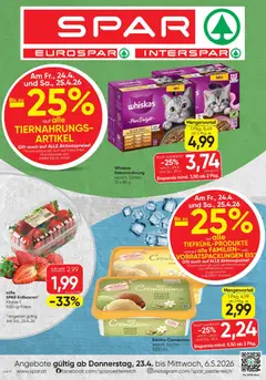 Vorschau der Angebote: Spar Spar - Flugblatt gültig ab 23.04.2026