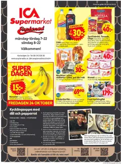 Förhandsgranska reklamblad Stockholm från butik ICA Supermarket gäller från 20/10/2025