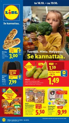 Kaupan Lidl Tarjoukset - Rovaniemi esikatselu, voimassa 16/10/2025