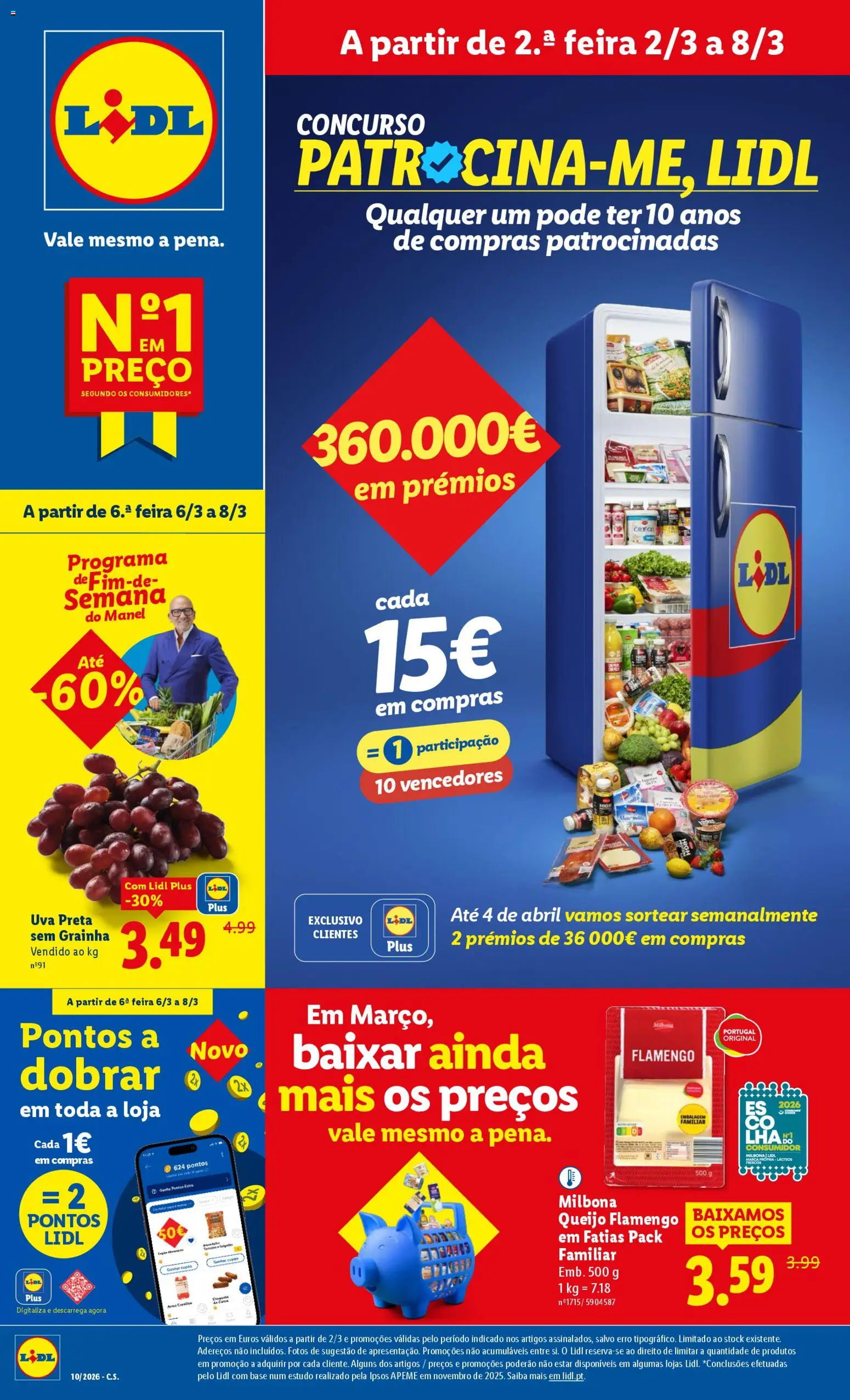 Pré-visualização do folheto da loja Lidl válida a partir de 02/03/2026