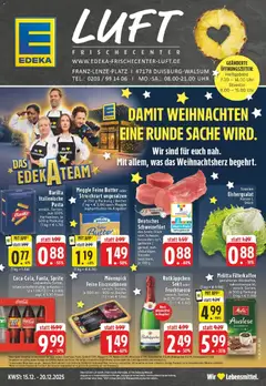 Vorschau von dem Prospekt des Geschäftes Edeka, gültig ab dem 15.12.2025