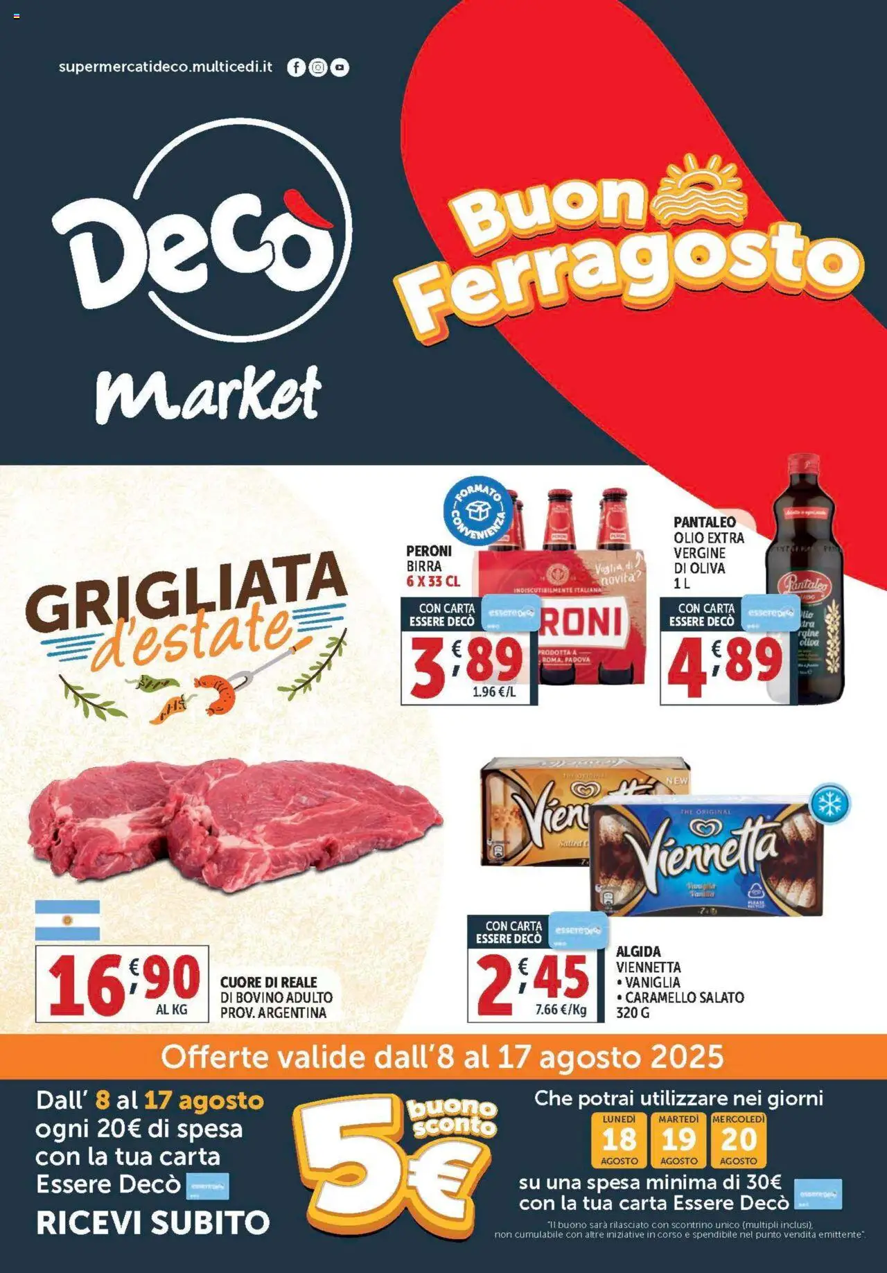 Volantino Decò valido da 08/08/2025 numero di pagina 1