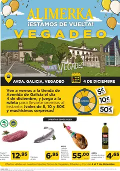 Vista previa del folleto de la tienda Alimerka válido desde el 04/12/2025 