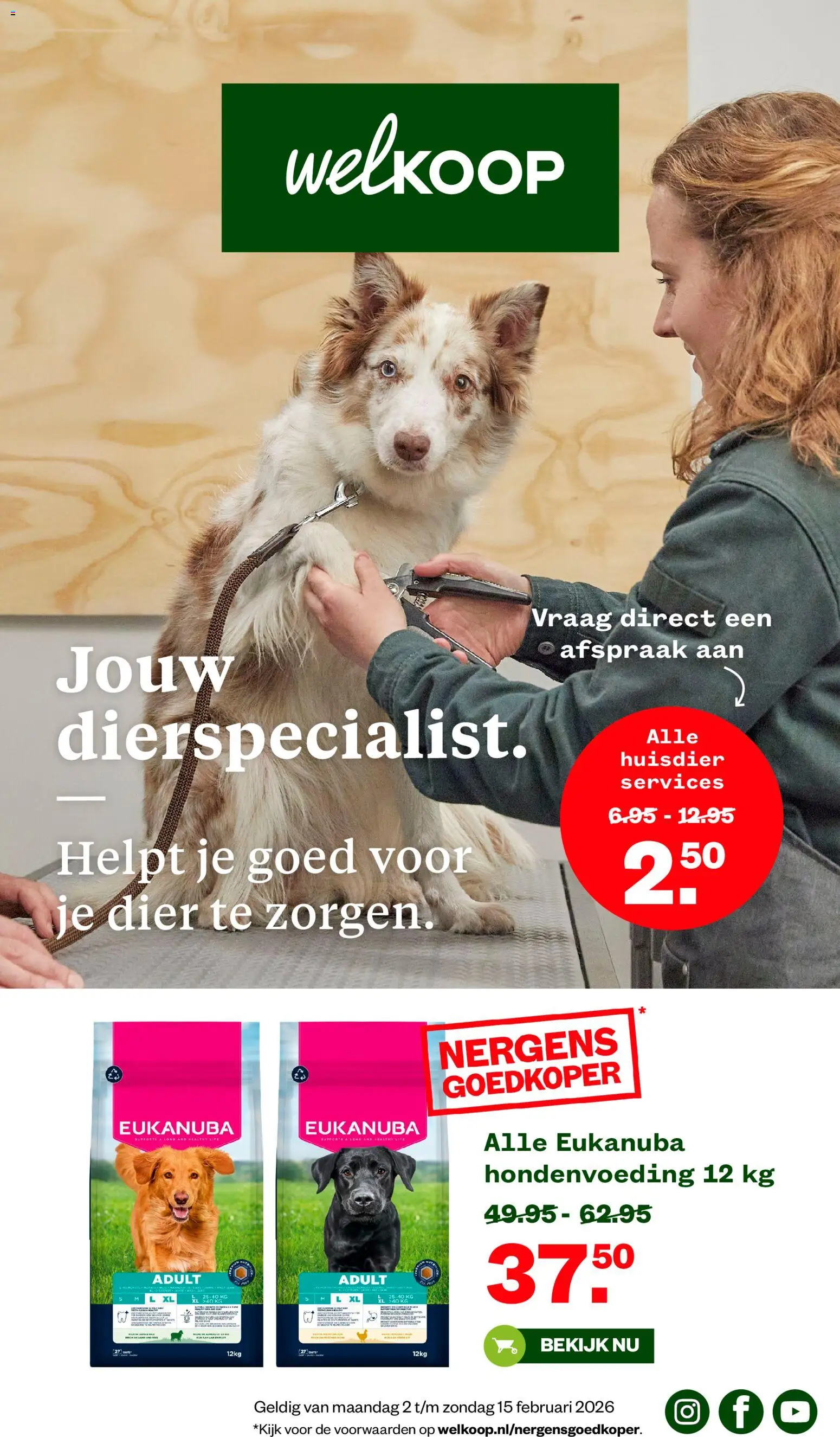 Voorbeeld van Folder van winkel Welkoop geldig vanaf 02-02-2026