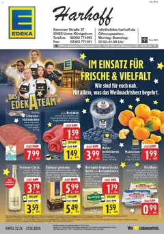 Vorschau von dem Prospekt des Geschäftes Edeka, gültig ab dem 22.12.2025