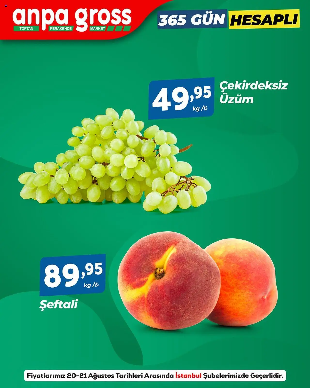 Anpa Gross İndirim (20 - 21 Ağustos 2025) - Sayfa numarası 1