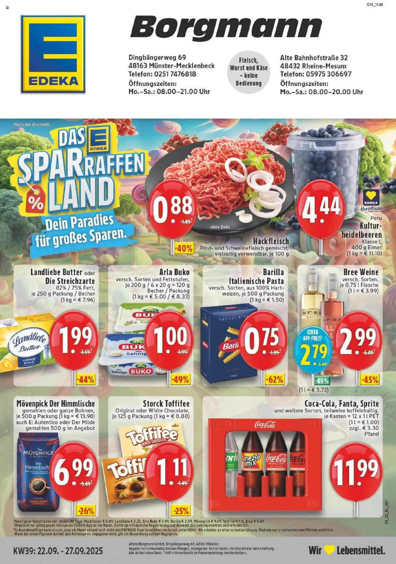 EDEKA Prospekt ab 21.09.2025 - Prospekt Münster Online