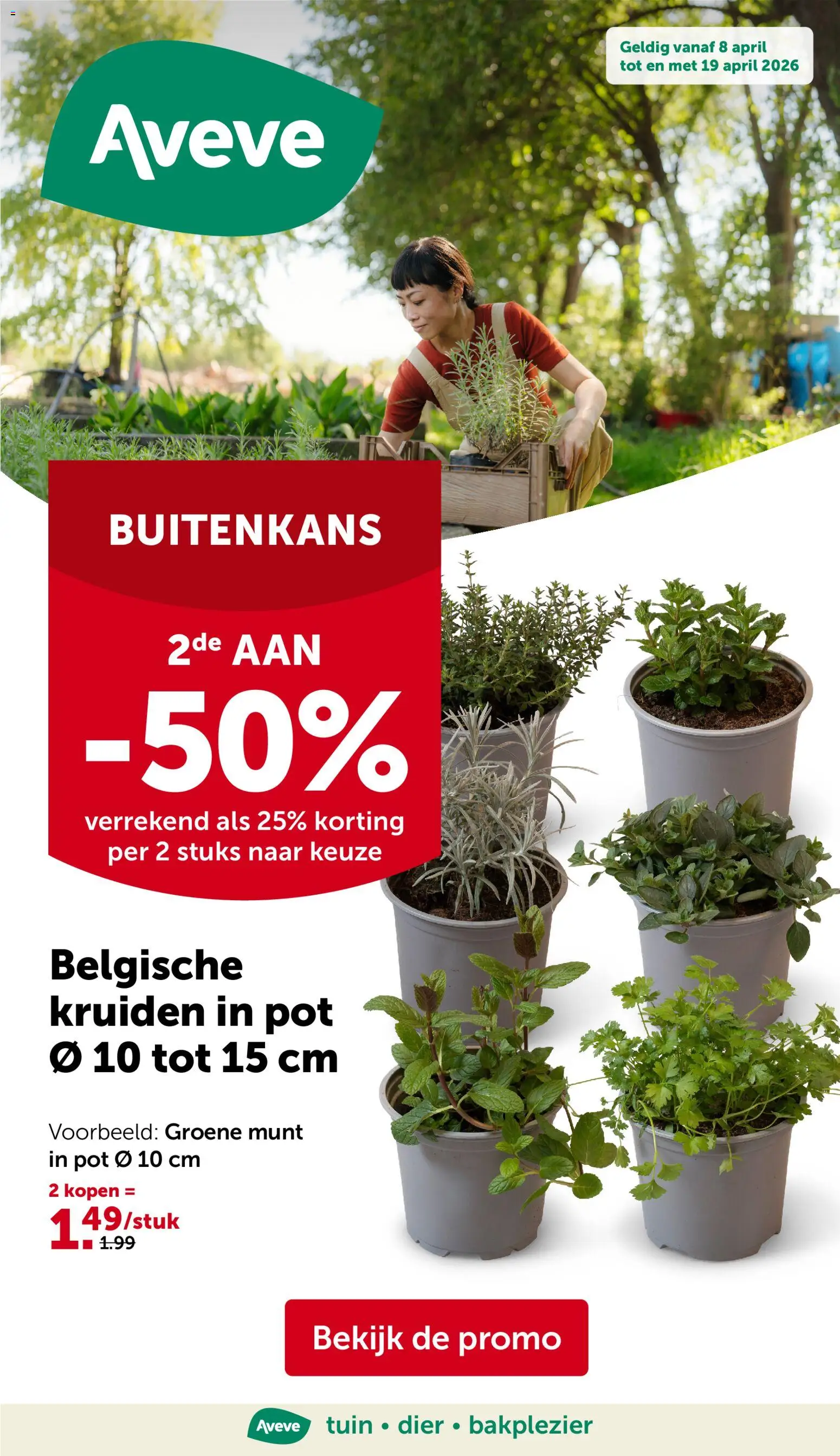 Voorbeeld van Aveve Folder van winkel Aveve geldig vanaf 08/04/2026